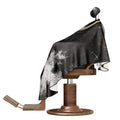 BM BARBER MOOD Professional Barber Cape Adjustable Neck Closure Gold Chain XL