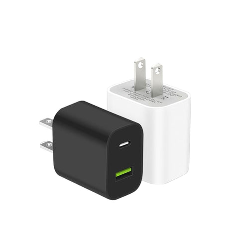 Usb C Charger Block, Dual Port Type C Wall Charger Fast Charging 20W Power Adapt