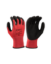 Kiwi Foam Latex Palm Coated Polyester Knit Red Grip Gloves [52500]