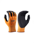 Kiwi PUD Palm Coated Nylon Knit Orange Grip Gloves [53300]