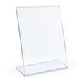 Azar Displays 112716, L Shaped Acrylic Sign HLR, 7W X 11H, 10pk