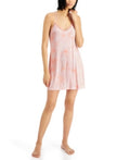 Inc International Concepts Lace-Back Printed Knit Chemise Nightgown