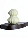 Home Decorators Collection Espresso Floating Corner Shelf