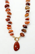 FALL BEADED STATEMENT NECKLACE