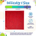 Love eMat - Enrichment Lick Mat for Dogs and Cats| Heart Design | SodaPup