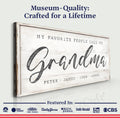 My Favorite People Call Me Grandma Sign II