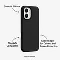 iPhone 17 Case - Silicone MagSafe Anti-Slip | Venture Series