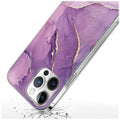 Inspire Series Purple Marble Case  - iPhone 14 Pro - CP00352