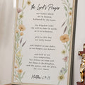 The Lord's Prayer Faith Sign III