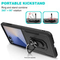 Samsung Galaxy Z Flip7 Case - Heavy-Duty, Kickstand Anti-Slip Design | Raider Series