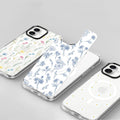 iPhone 16 Pro Case with Swappable Floral & Marble Designs - Wireless Charging | Inspire Series