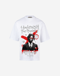 G WEST UNLEASH THE RAW OVERSIZED T-Shirt Mens