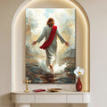 Jesus Christ Walking On Water Faith Wall Art IX