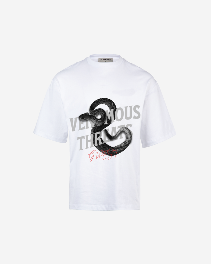 G WEST VENOMOUS THREATS OVERSIZED T-Shirt Mens
