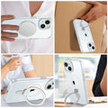 iPhone 15 Clear Kickstand Case with MagSafe | Venture Series