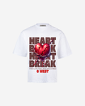 G WEST SHATTERED LOVE OVERSIZED T-Shirt Mens