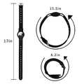 Sahara Black Silicone Dog Collar - Apple AirTag = AT00017