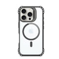 iPhone 16 Pro Max Clear Kickstand Case - Anti-Slip, Rugged, MagSafe | Venture Series