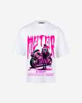 G WEST URBAN MOTORCYCLE OVERSIZED T-Shirt Mens