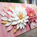 Blushing Blooms Pink Wall Art