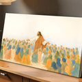Jesus Speaking To Crowd Faith Wall Art