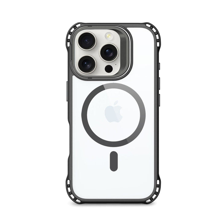 iPhone 16 Pro Clear Kickstand Case - Anti-Slip, Rugged, MagSafe | Venture Series