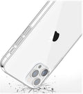 iPhone 14 Pro Max 6.7-inch Protection Kit Bundle - Hybrid-Flex Hard Shell Case with Tempered Glass Screen and Camera Protector - Clear