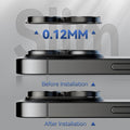 iPhone 15 Pro/Pro Max Camera Lens Protector - Ultra-Clear Glass, 2-Pack | ZeroDamage