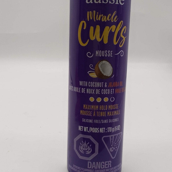 Aussie Miracle Curls Mousse, 6 oz
