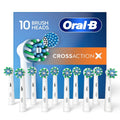 Oral-B Crossaction X Replacement Brush Heads (10 Count)Made in Germany