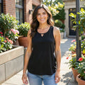 E M  Sleeveless Layering Tank Top, Size L