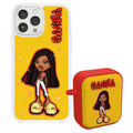 Bratz® Passion For Fashion HD Apple iPhone 12 Mag-Safe Phone Case and AirPods Gen 1 & 2 Combo Package