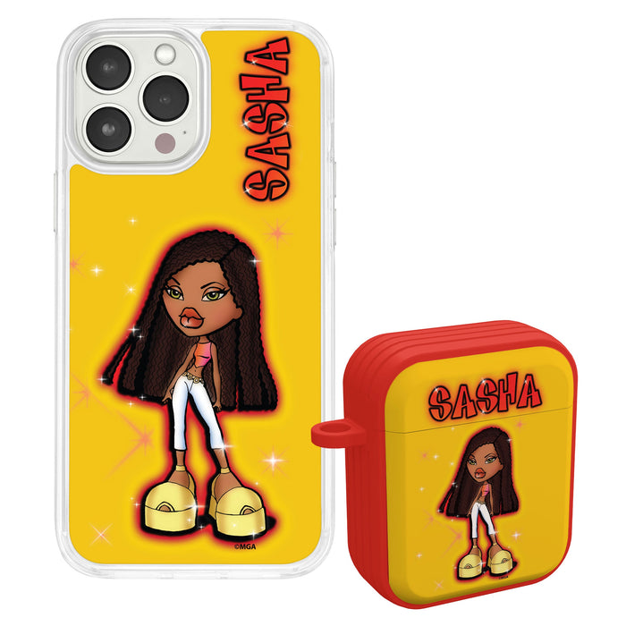 Bratz® Passion For Fashion HD Apple iPhone 12 Mag-Safe Phone Case and AirPods Gen 1 & 2 Combo Package