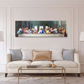 Last Supper Canvas Wall Art, Leonardo da Vinci, Da Vinci, The Last Supper Santa Maria delle Grazie Milan