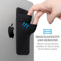 Drive Sleeve for Laptop, 2-Pocket Stick on Pouch with Reusable Adh