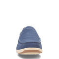 Florsheim Lakeside Canvas Moc Toe Slip-On Navy Nubuck 7W 3E Size 7W