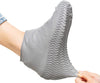 Unisex Silicone Waterproof Shoe Covers Slip-Resistant Large Grey Size L