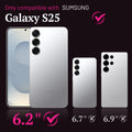 MrARTIST Samsung Galaxy S25 Plus Case Floral Line Flower TPU Cover