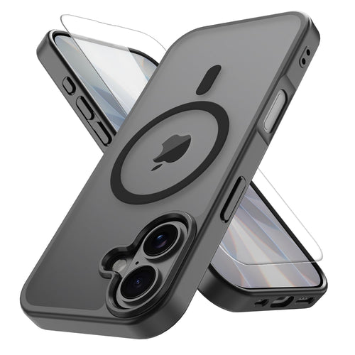 17 Magnetic Case with Screen Protector — MagSafe Compatible, Mil-Grade Drop Prot