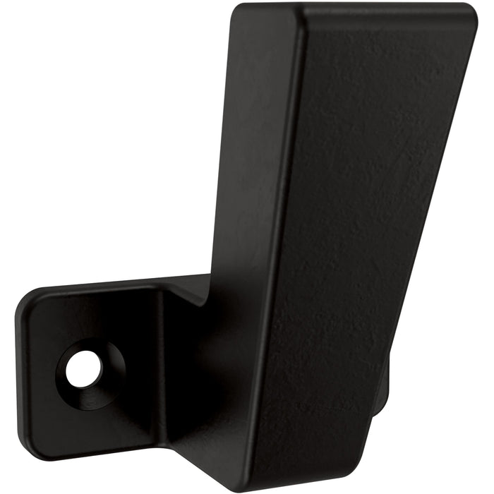 Franklin Brass Geometric Single Wall Hooks Matte Black 5-Pack