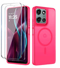 Motorola Moto G 2025/2026 Case,Magnetic Moto G Play 2026 Case Phone Case with Sc