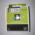 Dymo 45013 D1 Label Tape Cassette, Black on White, 0.5" x 23 ft