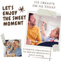 LLESCA Personalized Dad Ice Cream Shovel Stainless Steel Engraved Gift