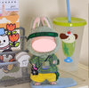 TissueDeep LBB-31 Hat & Overalls Clothes Set for 17cm Doll Size 17cm