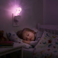 Meonum 2-Pack Christmas Night Light 6-Color LED Dusk-to-Dawn Wall Plug Spooky A