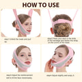 CGYISOL Graphene V Line Lifting Mask Adjustable Double Chin Reducer Pink