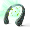 Personal Bladeless Fan - 3-16 Running Hours, 4000mAh Battery, Green Camouflage