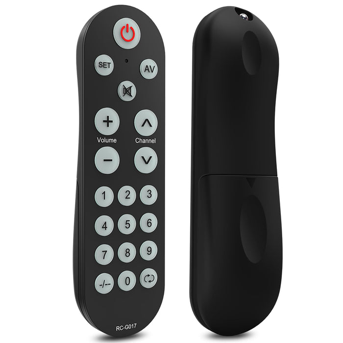 Buttons Universal Tv Remote With Backlit, Learning Ir Remote Control Replaces Al