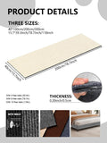 SEPAZON Anti Cat Scratch Couch Protector Adhesive Pad Offwhite 78.7x15.8In