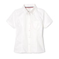 French Toast Girls Short Sleeve Button Down Oxford Shirt White Size 6X